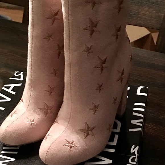 Brand New Star Heeled Boots Size 6 - Picture 7 of 8